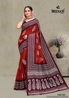 Krishnaveni Vol 1 By Meenaxi Daily Wear Cotton Printed Sarees Wholesale Shop In Surat